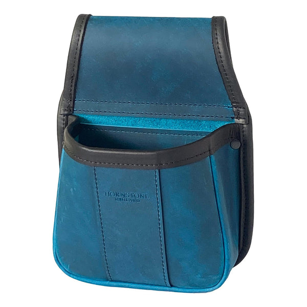 Summer Teal Leather RGB40 Shotgun Cartridge Pouch Limited Edition Holds 40 x 12 Gauge