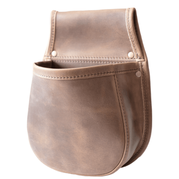 Shotgun Cartridge Pouch Brown Holds 50