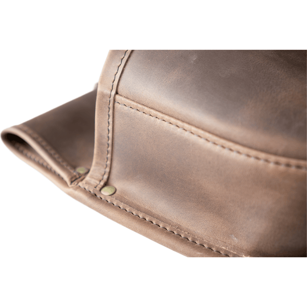 Shotgun Cartridge Pouch Brown Holds 50