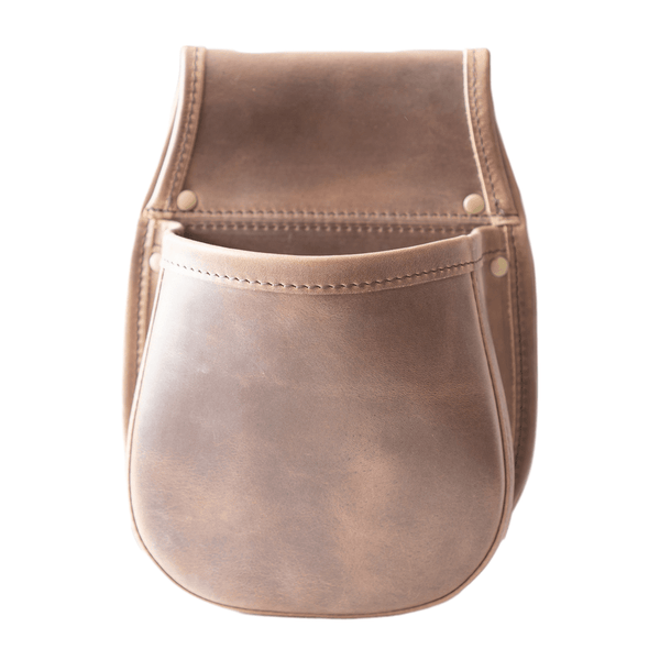 Shotgun Cartridge Pouch Brown Holds 50