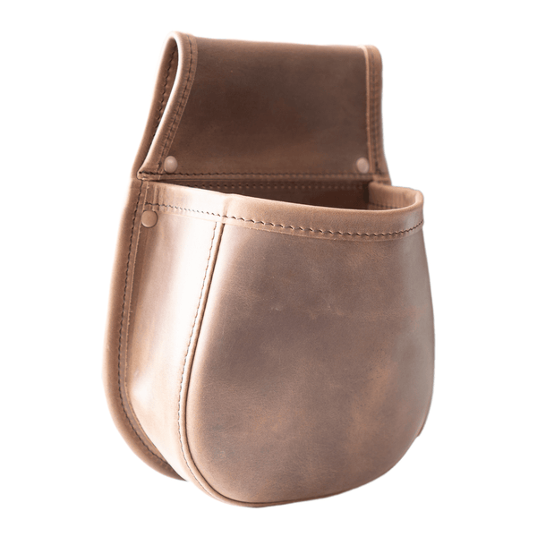 Shotgun Cartridge Pouch Brown Holds 50