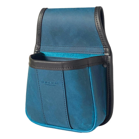 Summer Teal Leather RGB40 Shotgun Cartridge Pouch Limited Edition Holds 40 x 12 Gauge
