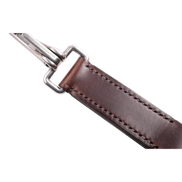 Leather Belt Clip Utility Key Hook Accessory Hanger Hand stitched & Stainless steel