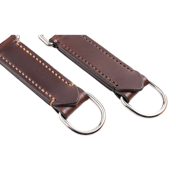 Leather Belt Clip Utility Key Hook Accessory Hanger Hand stitched & Stainless steel