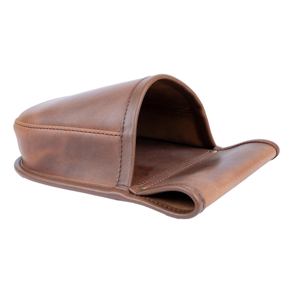 Leather shotgun Cartridge Pannier Pouch and Belt Size Large ex-demo