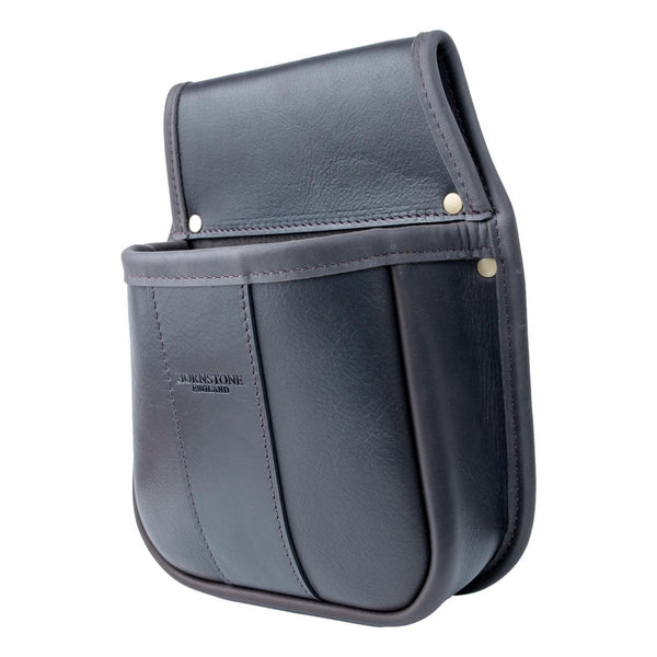 Leather Shotgun Cartridge Pouch Traditional Oiled Yorkshire Leather.