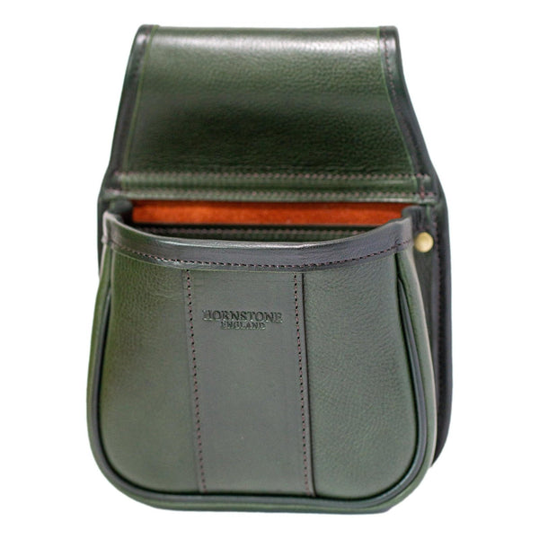 Ltd Edition Country Green Superb Veg Tanned Leather Cartridge Pouch RGB40