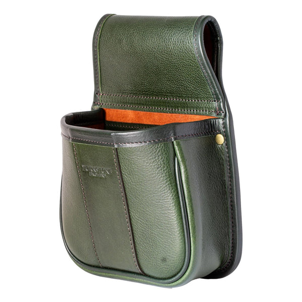 Ltd Edition Country Green Superb Veg Tanned Leather Cartridge Pouch RGB40