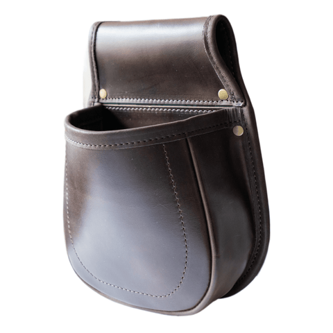 Shotgun cartridge pouch original 50 brown