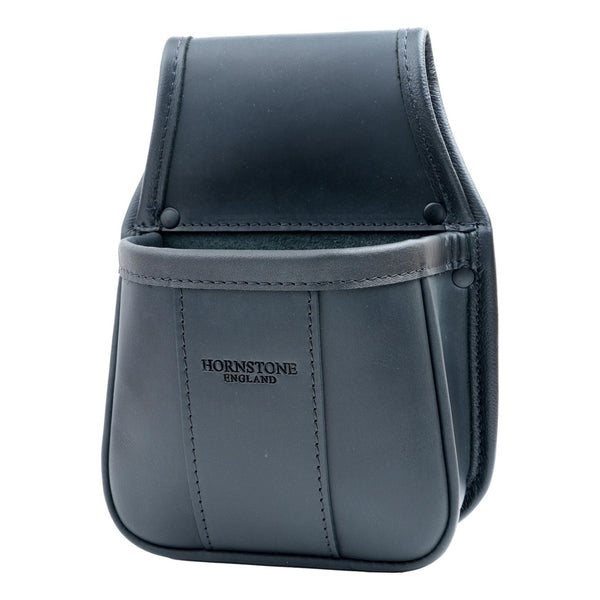 Matt Black Leather Cartridge Pouch Holds 25 x 12 gauge RGB25