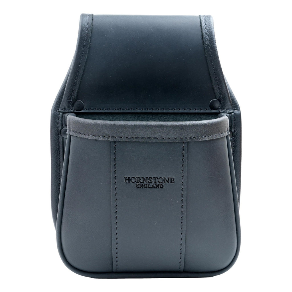 Matt Black Leather Cartridge Pouch Holds 25 x 12 gauge RGB25
