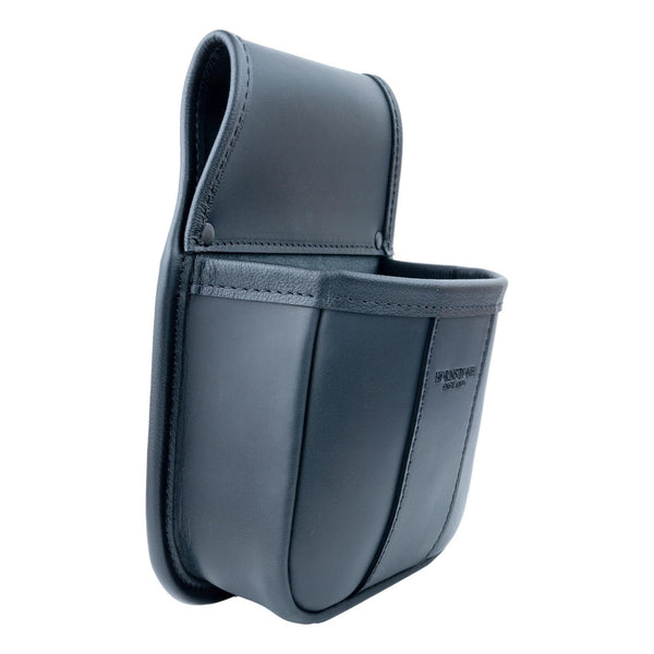 Matt Black Leather Cartridge Pouch Holds 40 x 12 gauge RGB40
