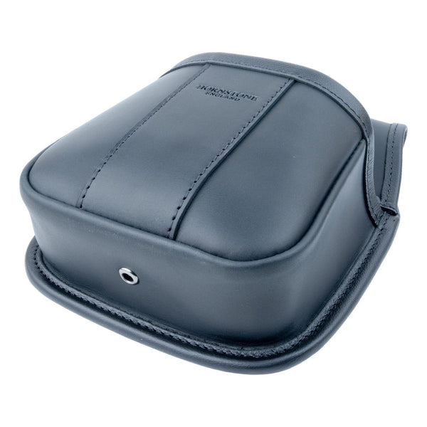 Matt Black Leather Cartridge Pouch Holds 25 x 12 gauge RGB25