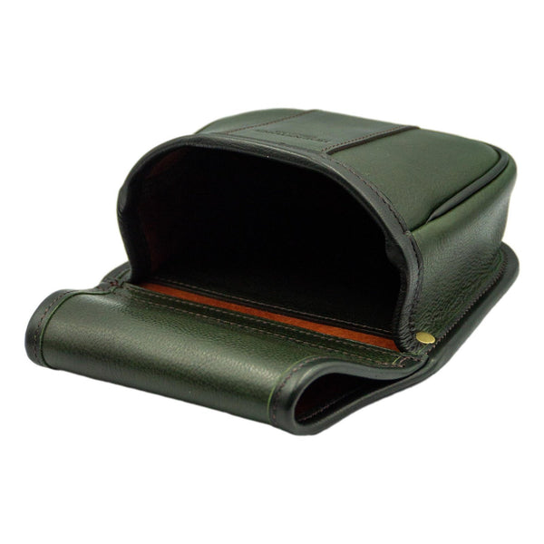 Ltd Edition Country Green Superb Veg Tanned Leather Cartridge Pouch RGB40