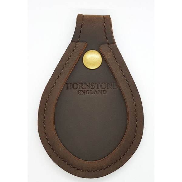 Toe Protector Shotgun Barrel Rest Dark Brown Distressed Leather