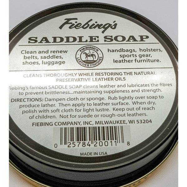 Saddle soap Fiebings 3.5 oz / 100g