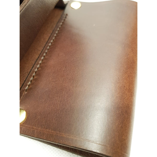 Leather Cartridge Box Holder Brown