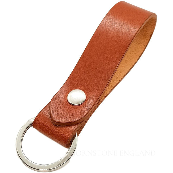 Keyring Saddle Tan Vegetable Tanned Leather