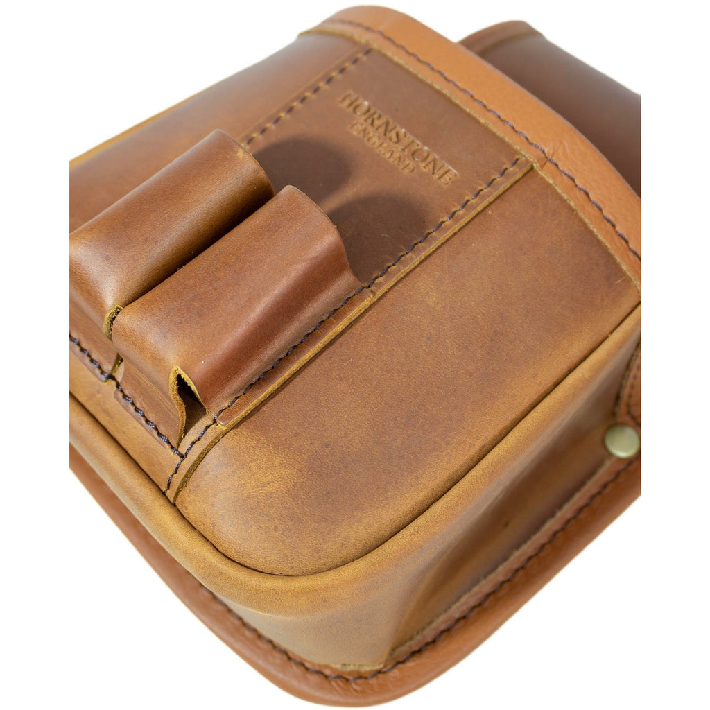Leather Cartridge Pouch RGB25 Spiced Tan Leather Holds 1 x Box or Loos