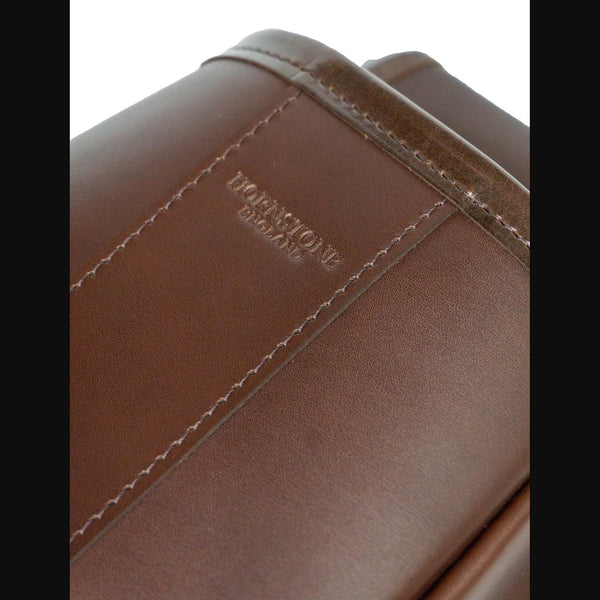 Shotgun Cartridge Pouch Chestnut Brown Leather Holds 50 RGB 50